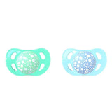 Twistshake® 2x Dudlík Pastel Pink&Purple (0+/6+) 6+M