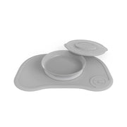 Twistshake® Podloga + Krožnik 430ml Pastel Grey Twistshake