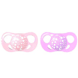 Twistshake® 2x Dudlík Pastel Pink&Purple (0+/6+) 6+M