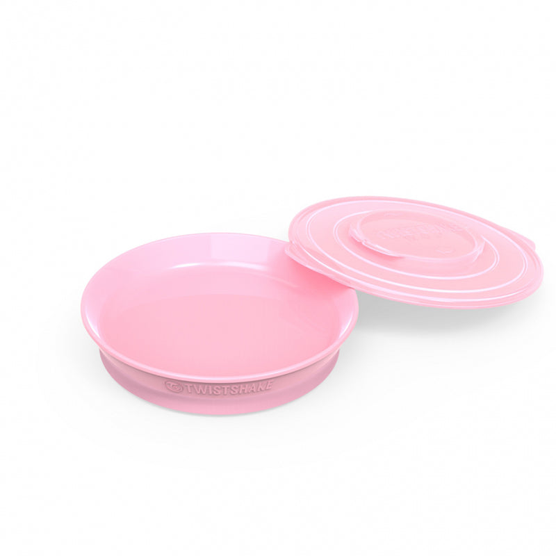 Twistshake® Krožniček 430ml (6+m) Pastel Pink Twistshake