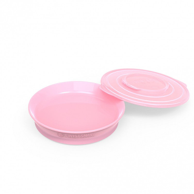 Twistshake® Krožniček 430ml (6+m) Pastel Pink Twistshake