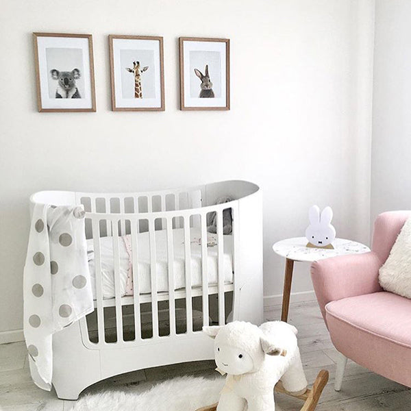 Leander® Otroška posteljica Baby 0-3 leta White Leander