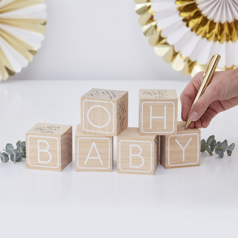 Ginger Ray® Lesene kocke Oh Baby! Ginger Ray