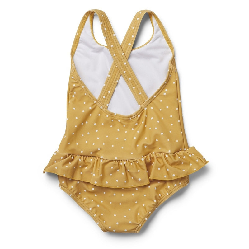 Liewood® Otroške enodelne kopalke Amara Confetti Yellow Mellow Liewood
