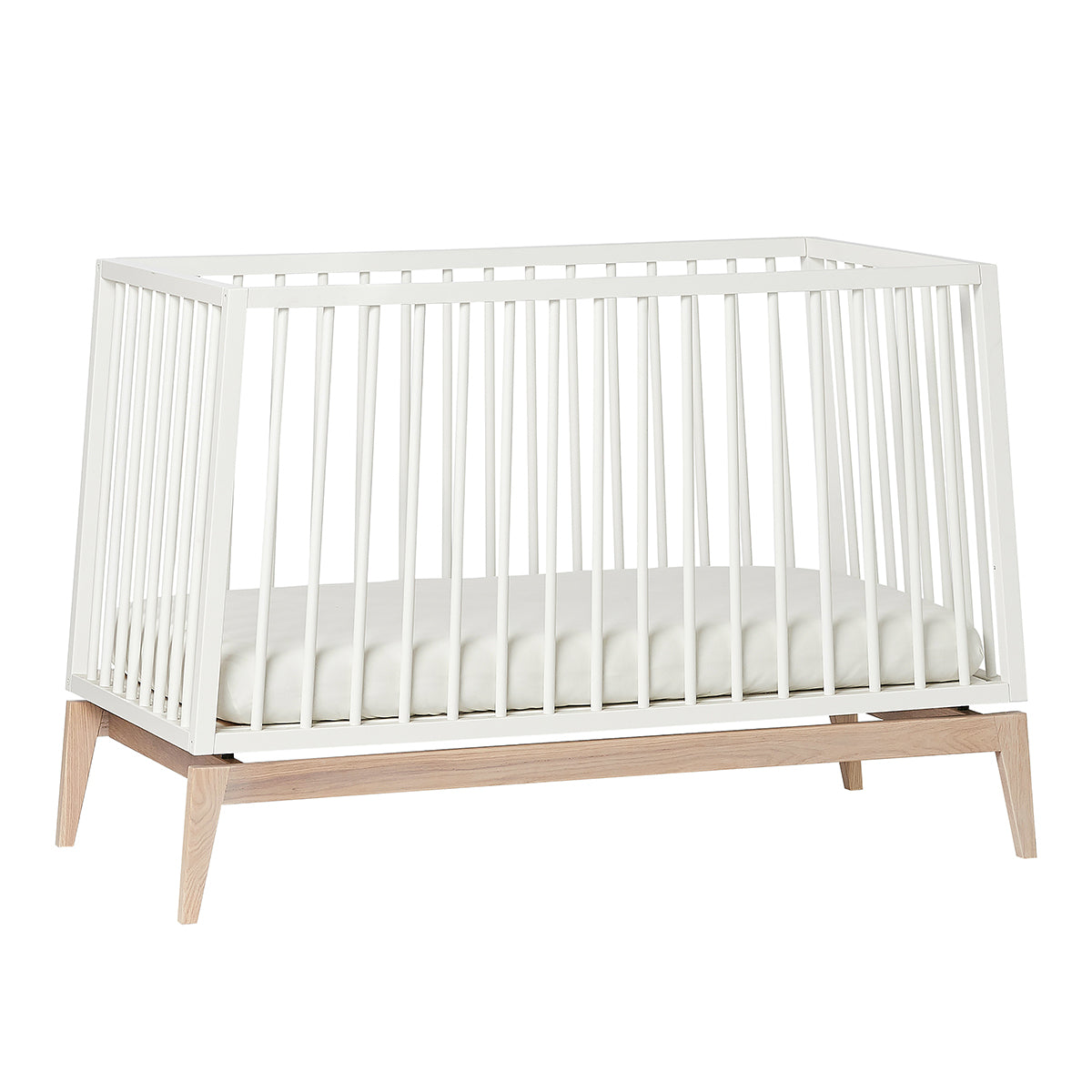 Leander® Otroška postelja Luna™ 120x60 cm White/Oak Leander