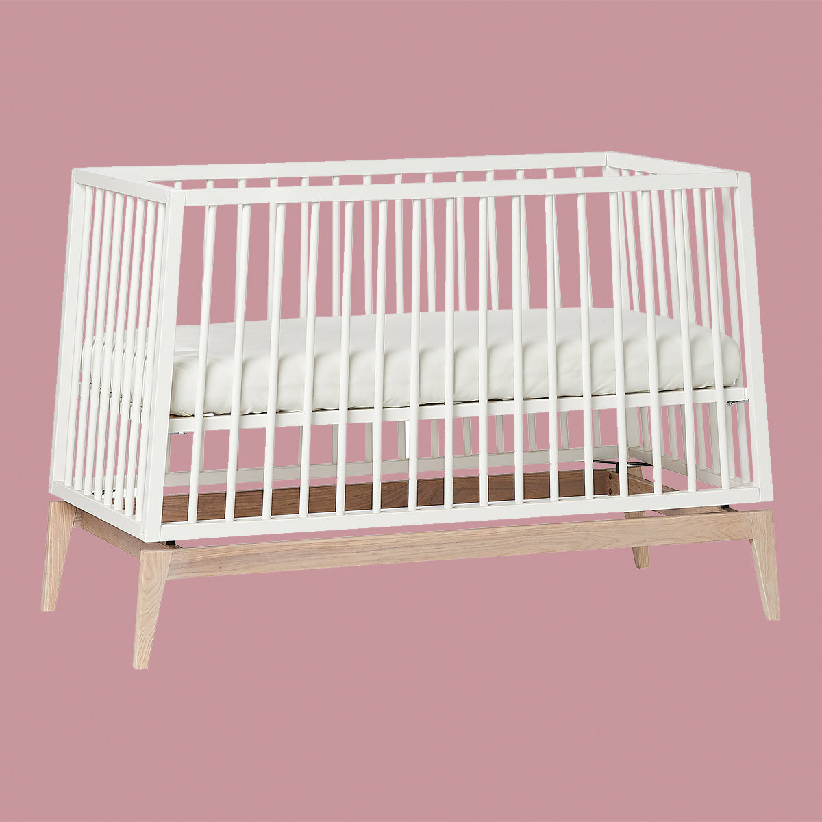 Leander® Otroška postelja Luna™ 120x60 cm White/Oak Leander