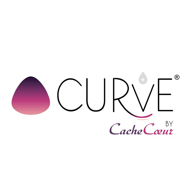 Cache Coeur® Dnevne pralne blazinice za dojenje Curve 2 kosa Cache Coeur