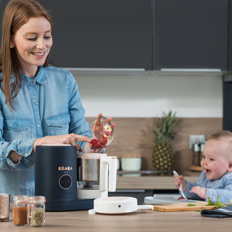 Béaba® Babycook Kuhalnik Eucalyptus s stekleno posodo Béaba