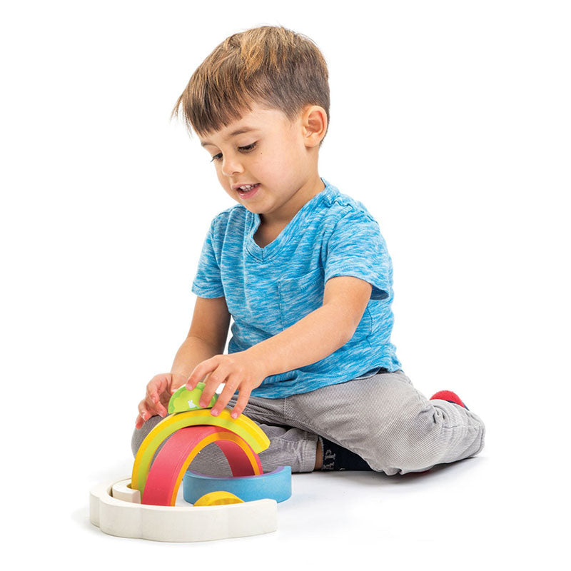 Tender Leaf Toys® Mavrični tunel Rainbow Tunnel Tender Leaf Toys
