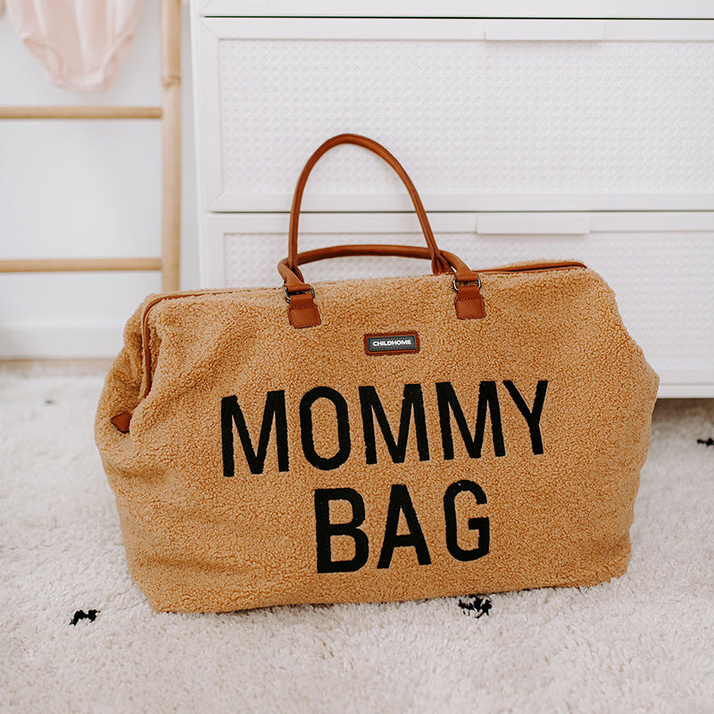 Childhome® Previjalna torba Mommy Bag Teddy Beige Childhome