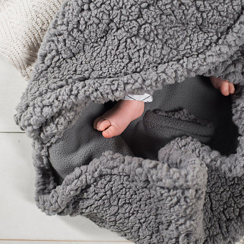 Jollein® Odeja za avtosedež Bunny Storm Grey 105x100 Jollein