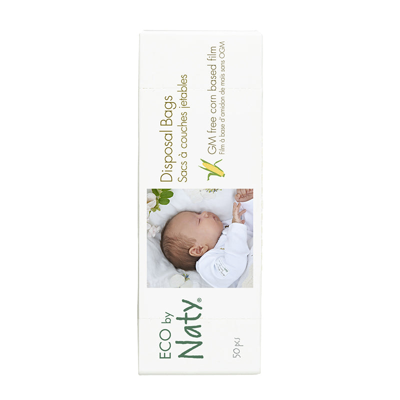 Eco by Naty® Razgradljiva vrečka za plenice 50kosov Eco by Naty