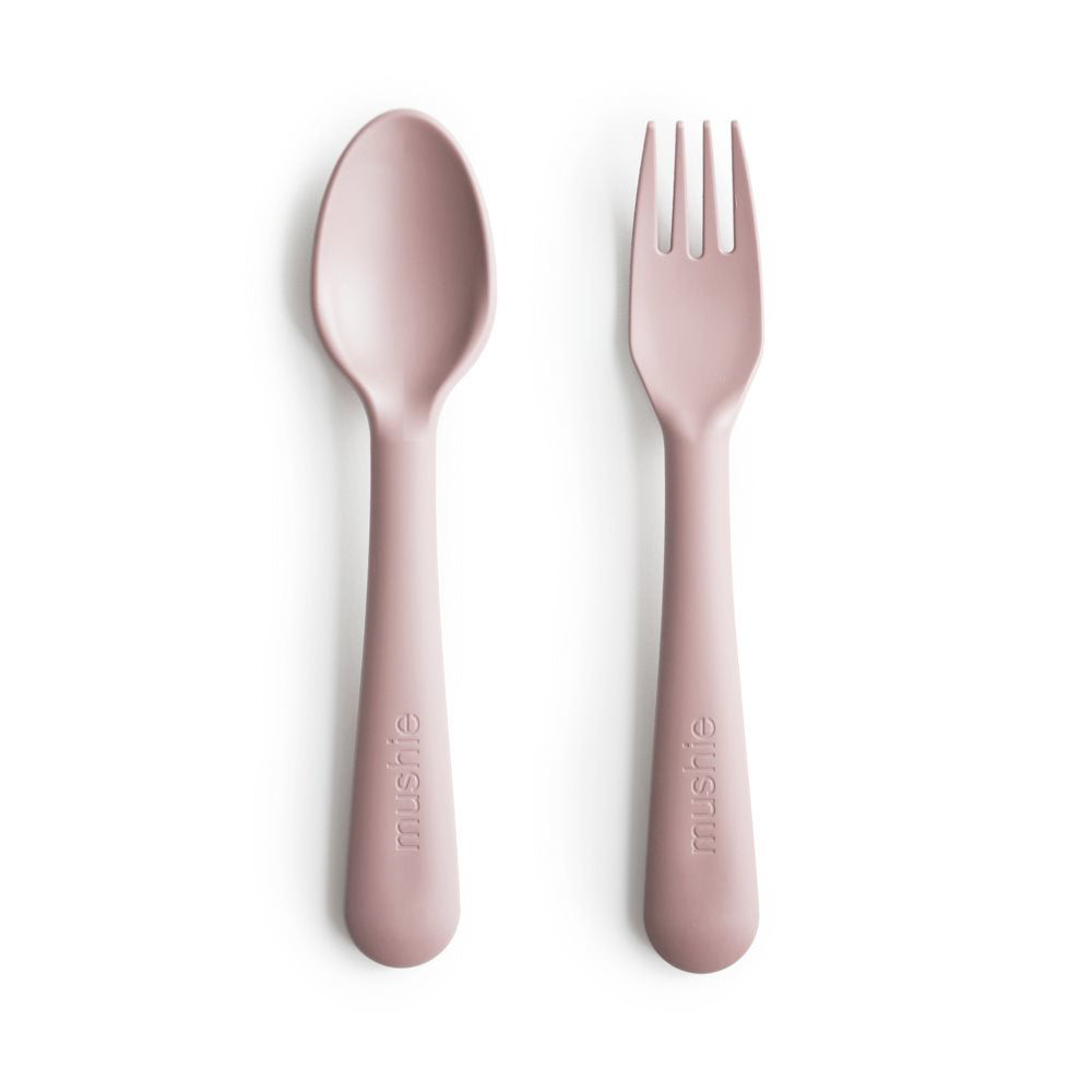 Mushie® Otroški pribor Blush Mushie