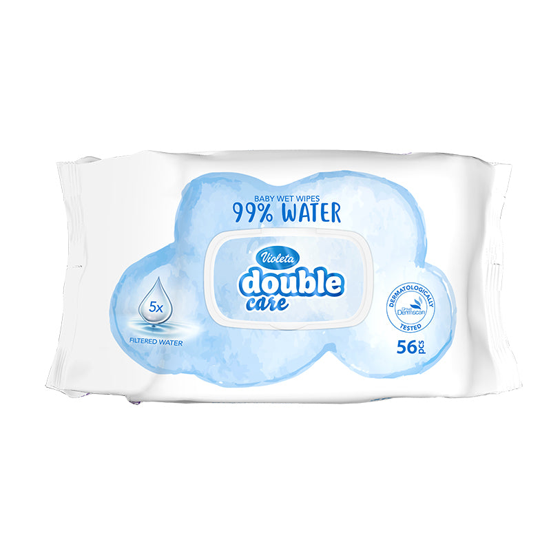 Violeta® Otroški vlažni robčki Water Care 56/1 Violeta