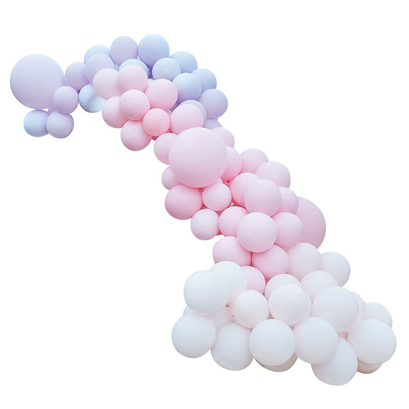 Ginger Ray® Lok iz balonov Luxe Pastel Pink & Purple Ginger Ray