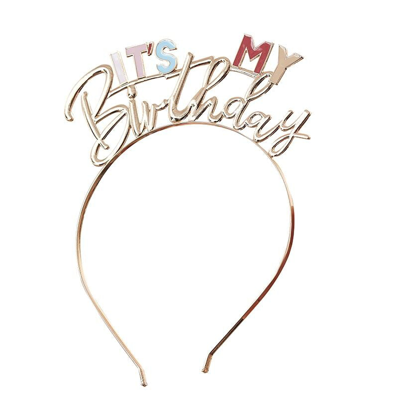 Ginger Ray® Obroč za na glavo It's My Birthday Ginger Ray