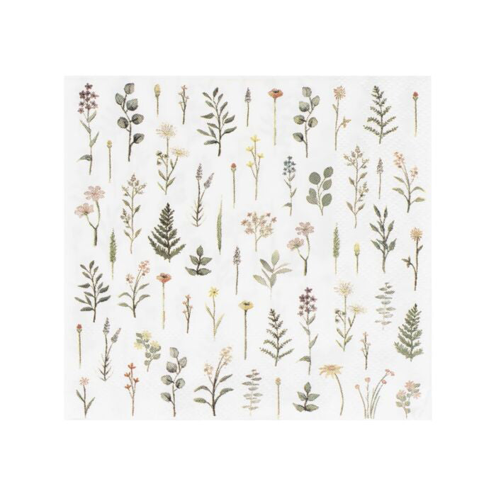 Ginger Ray® Serviete Floral 16 kosov Ginger Ray