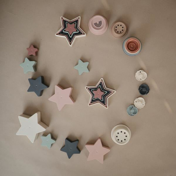 Mushie® Zvezdice za zlaganje Star Mushie