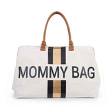 Childhome® Přebalovací taška Mommy Bag Big Canvas Black/Gold