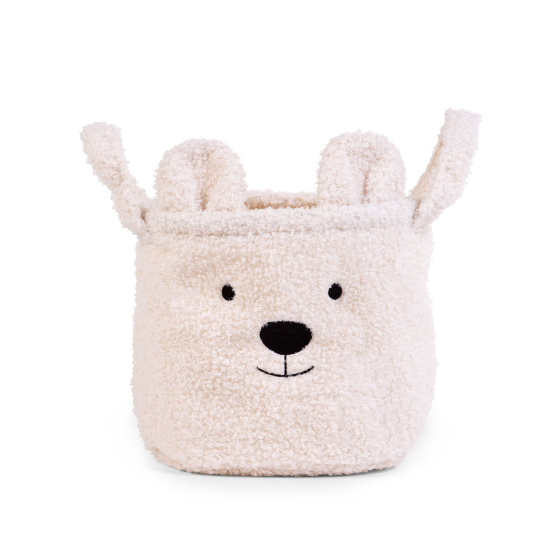 Childhome® košara za igračke Teddy Off White 25x20x20 Childhome