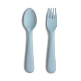Mushie® Dětský příbor Powder Blue