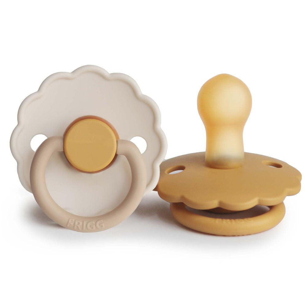 Frigg® Duda iz kavčuka Daisy Chamomile/Honey Gold 6-18 M FRIGG