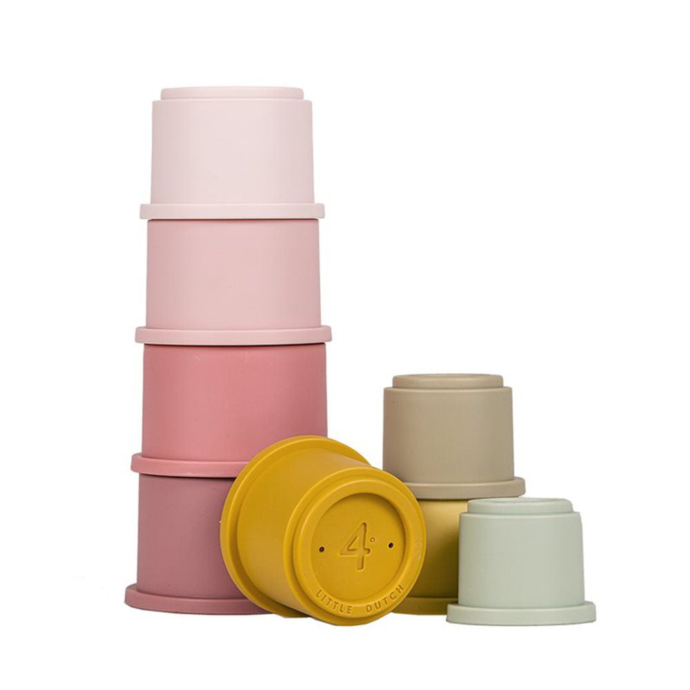 Little Dutch® Posodice za zlaganje Pink Little Dutch