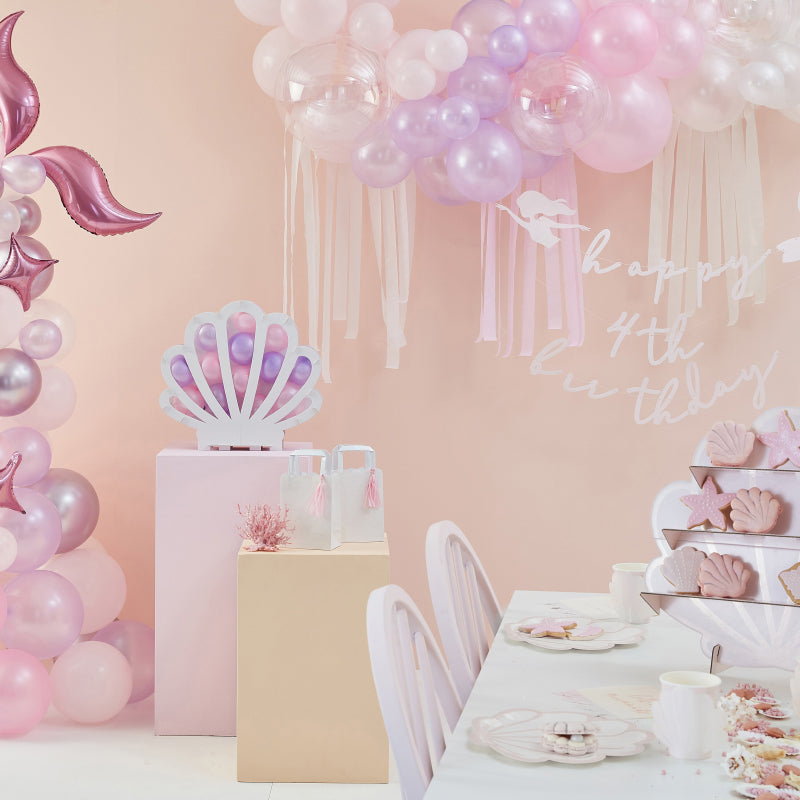 Ginger Ray® Serviete Iridescent & Pink Mermaid 16 kosov Ginger Ray
