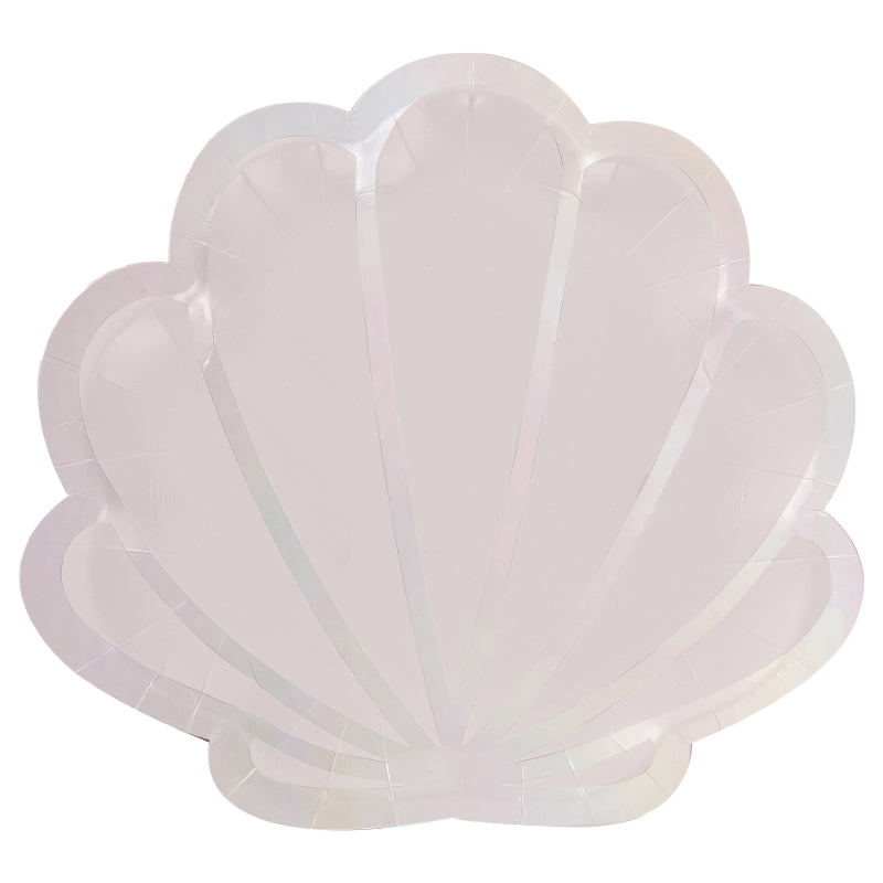 Ginger Ray® Papirnati krožniki Pink Mermaid Shell 8 kosov Ginger Ray