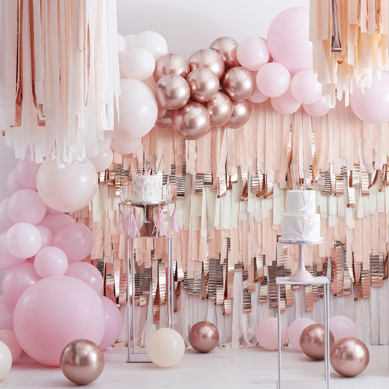 Ginger Ray® Baloni Blush & Rose Gold Mosaic 40 kosov Ginger Ray