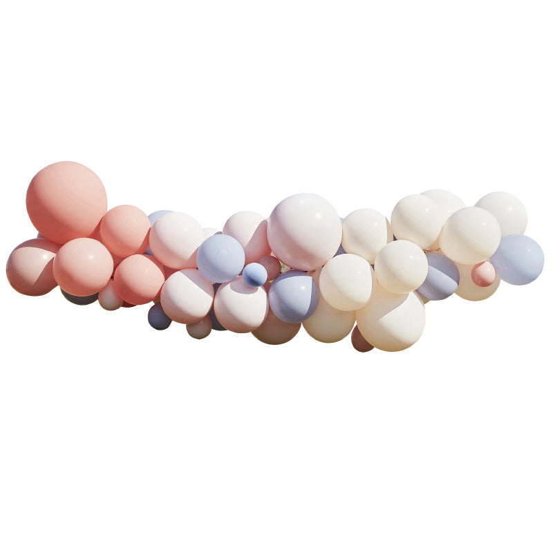 Ginger Ray® Lok iz balonov Blush, Nude & Blue Ginger Ray