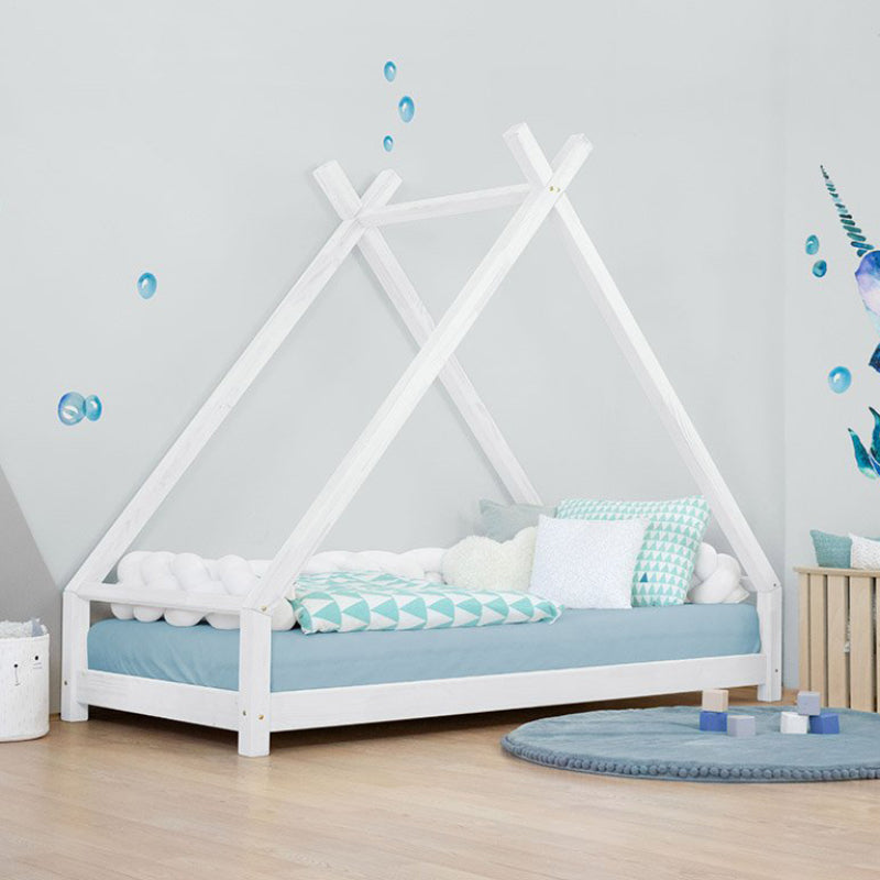 Benlemi® Otroška postelja TAHUKA 200x90 White Benlemi