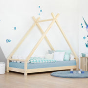 Benlemi® Otroška postelja TAHUKA 200x90 Natural Benlemi