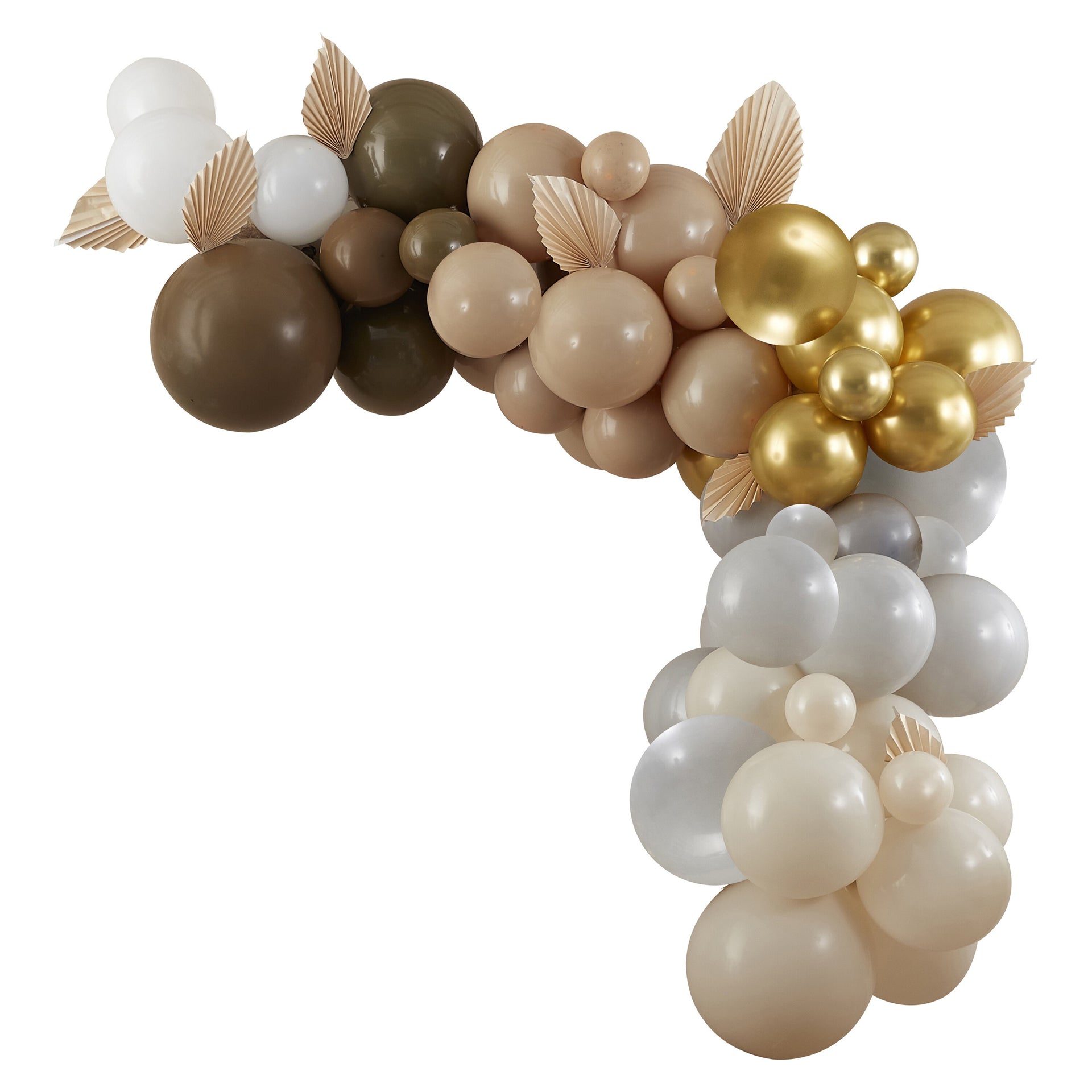 Ginger Ray® Lok iz balonov Taupe, Brown & Nude Ginger Ray