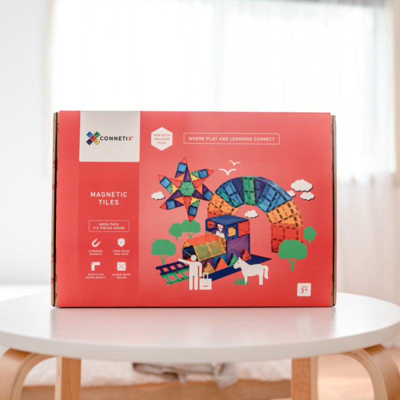 Connetix® Magnetne ploščice Mega Pack 212-delni Connetix