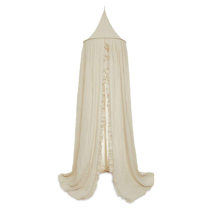 Jollein® Posteljni baldahin Ruffle Nougat Jollein