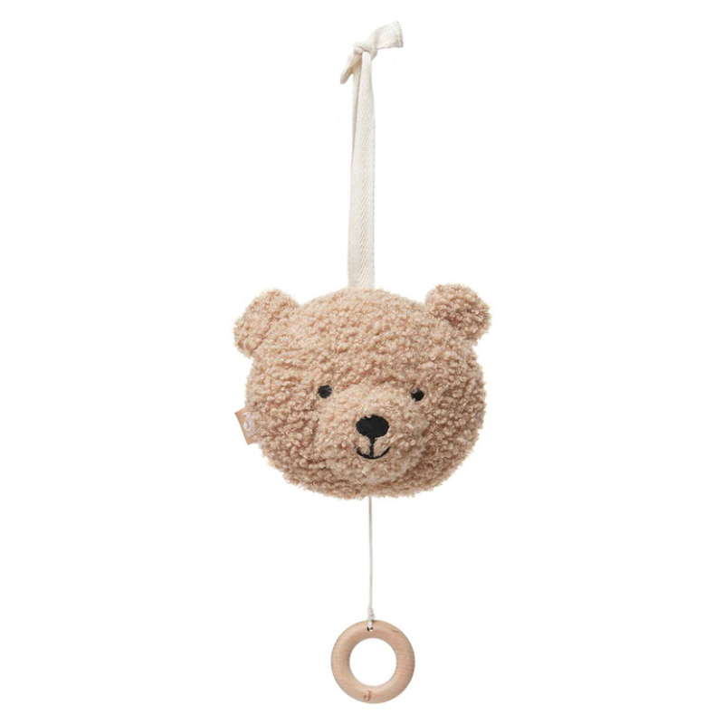 Jollein® Glasbena obešanka Teddy Bear Biscuit Jollein