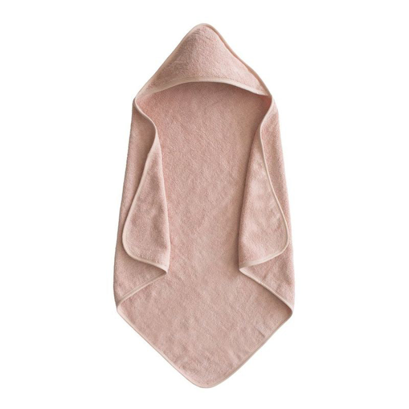 Mushie® Brisačka s kapuco Blush Mushie