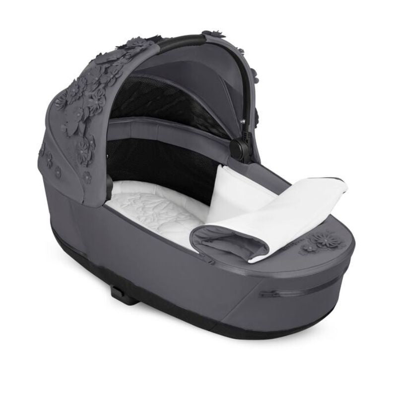 Cybex Fashion® Košara za novorojenčka Priam Lux Simply Flowers Dream Grey Cybex Fashion