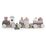 Label Label® Stacking Train Pink