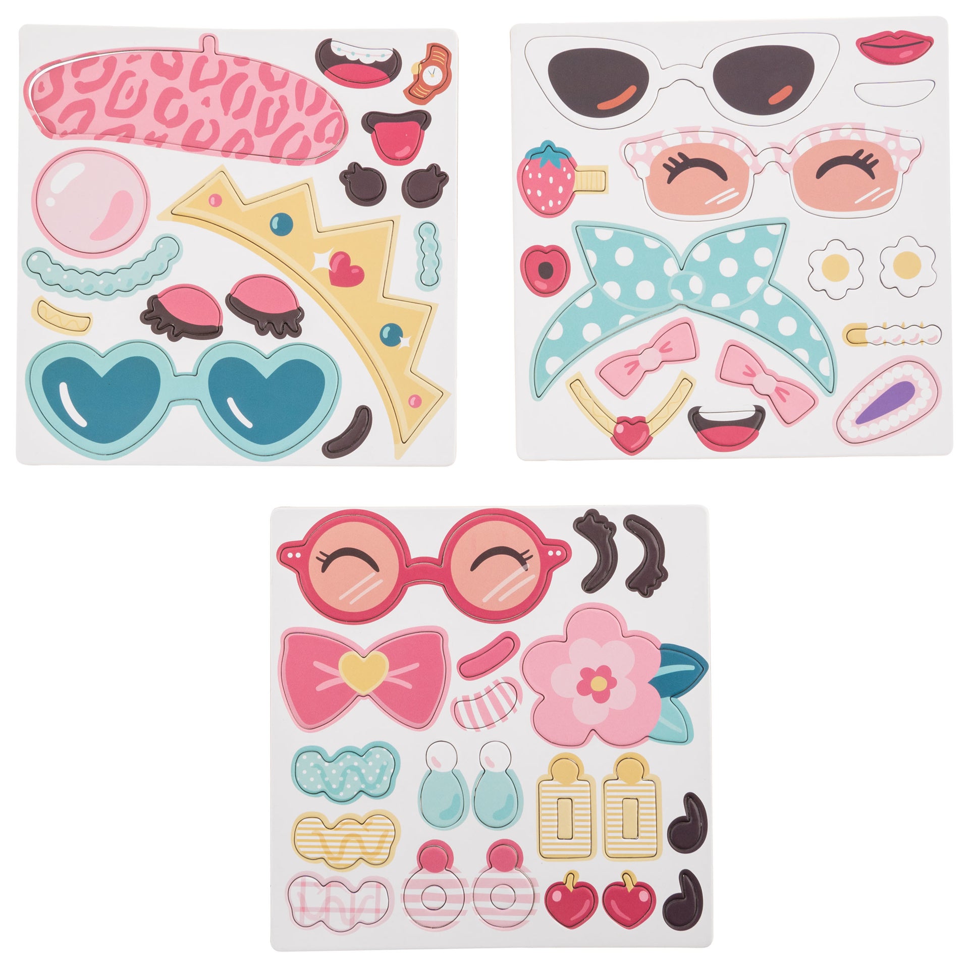 Stephen Joseph® Magnetki Funny Faces Girl Stephen Joseph
