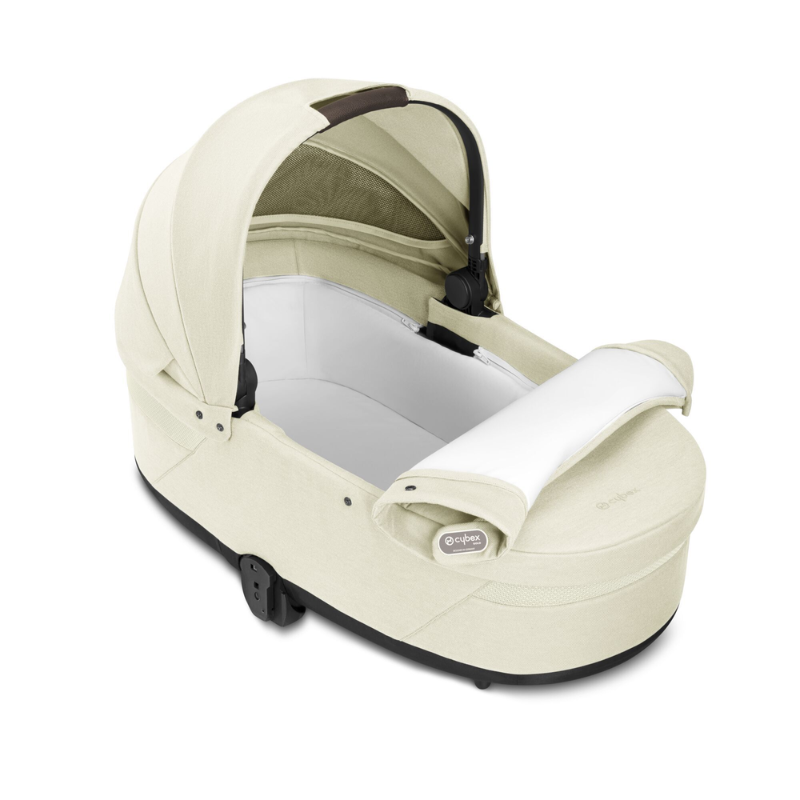 Cybex® Otroški voziček 3v1 Balios S Lux + Avtosedež Cloud G Seashell Beige (+ Rain cover) Cybex