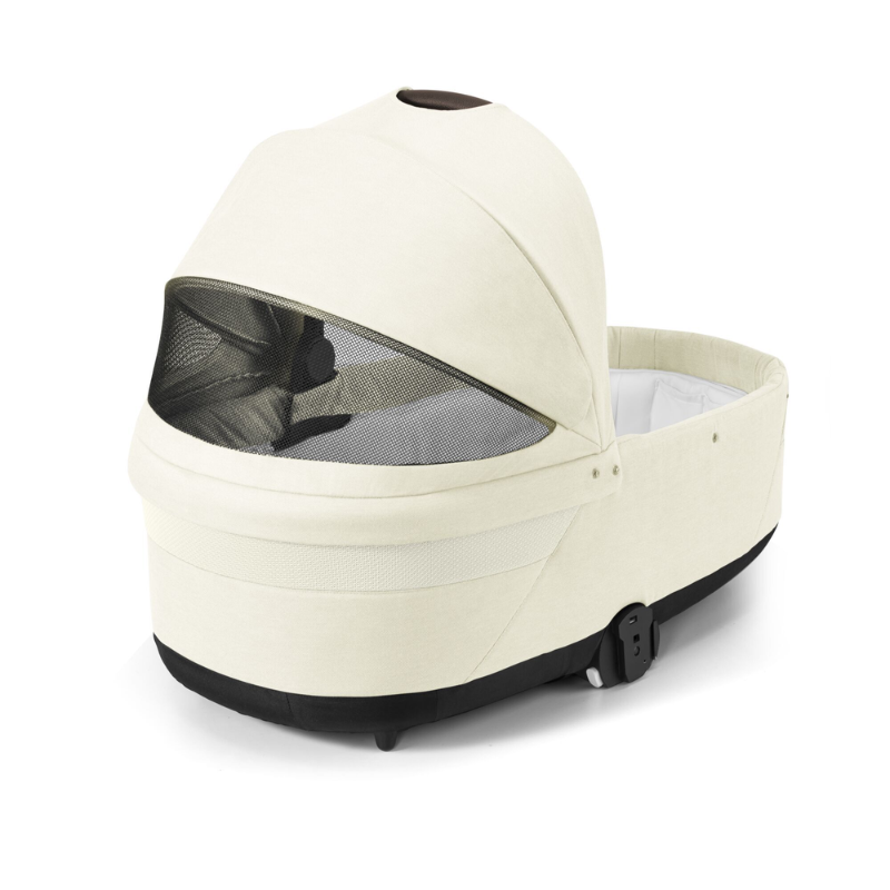 Cybex® Otroški voziček 3v1 Balios S Lux + Avtosedež Cloud G Seashell Beige (+ Rain cover) Cybex
