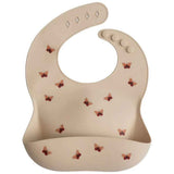 Mushie® Silicone Bib Butterflies