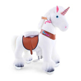PonyCycle® Horse on the wheels - White Unicorn (3-4Y)