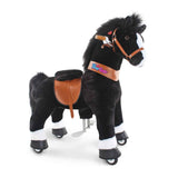 PonyCycle® Horse on the wheels - Black with White Hoof (4-7Y)