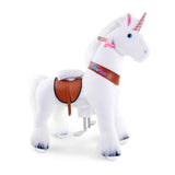 PonyCycle® Horse on the wheels - White Unicorn (4-7Y)