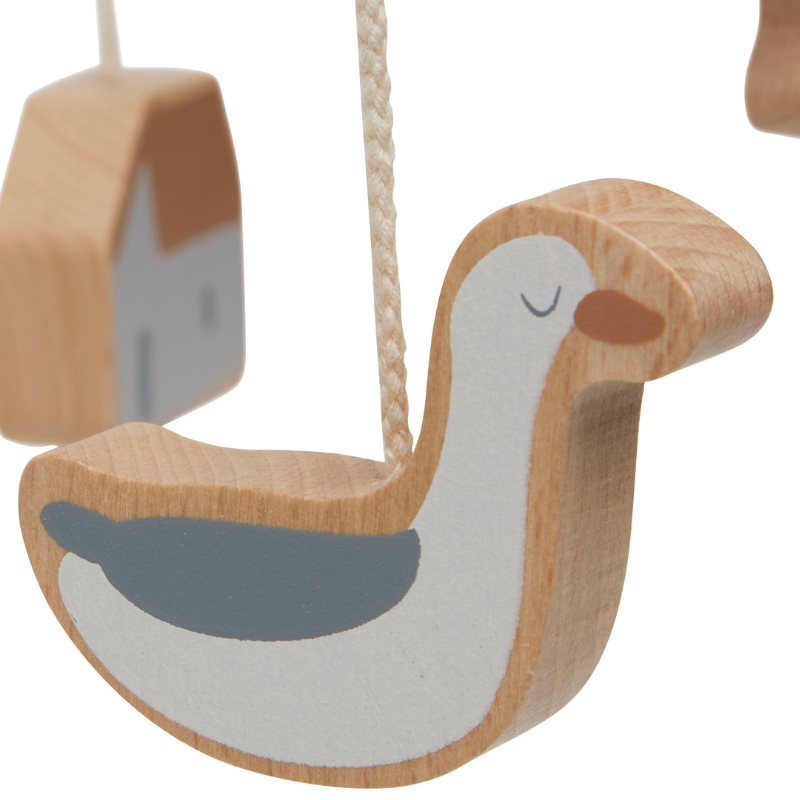 Jollein® Leseni vrtiljak Farm Biscuit/Ivory Jollein