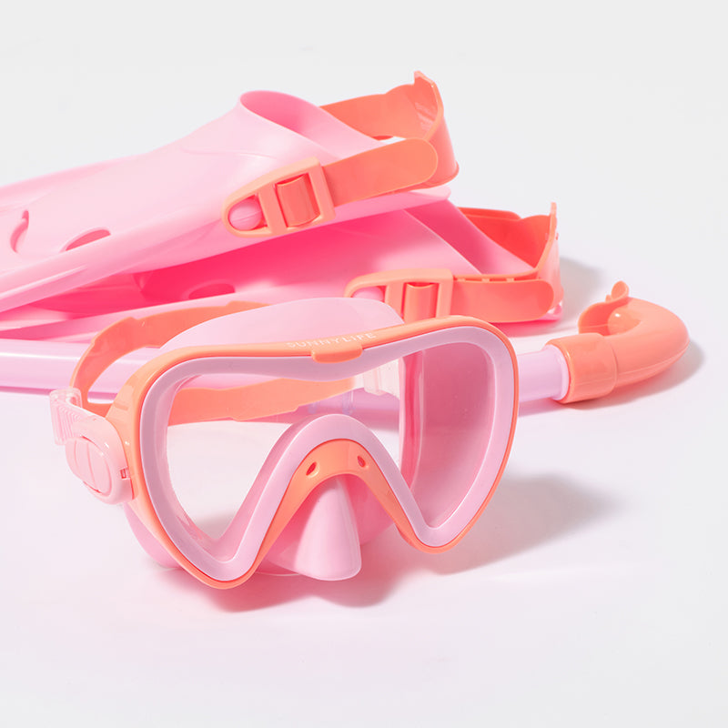 SunnyLife® Otroški set za potapljanje (EU 35-38) Sea Seeker Strawberry SunnyLife