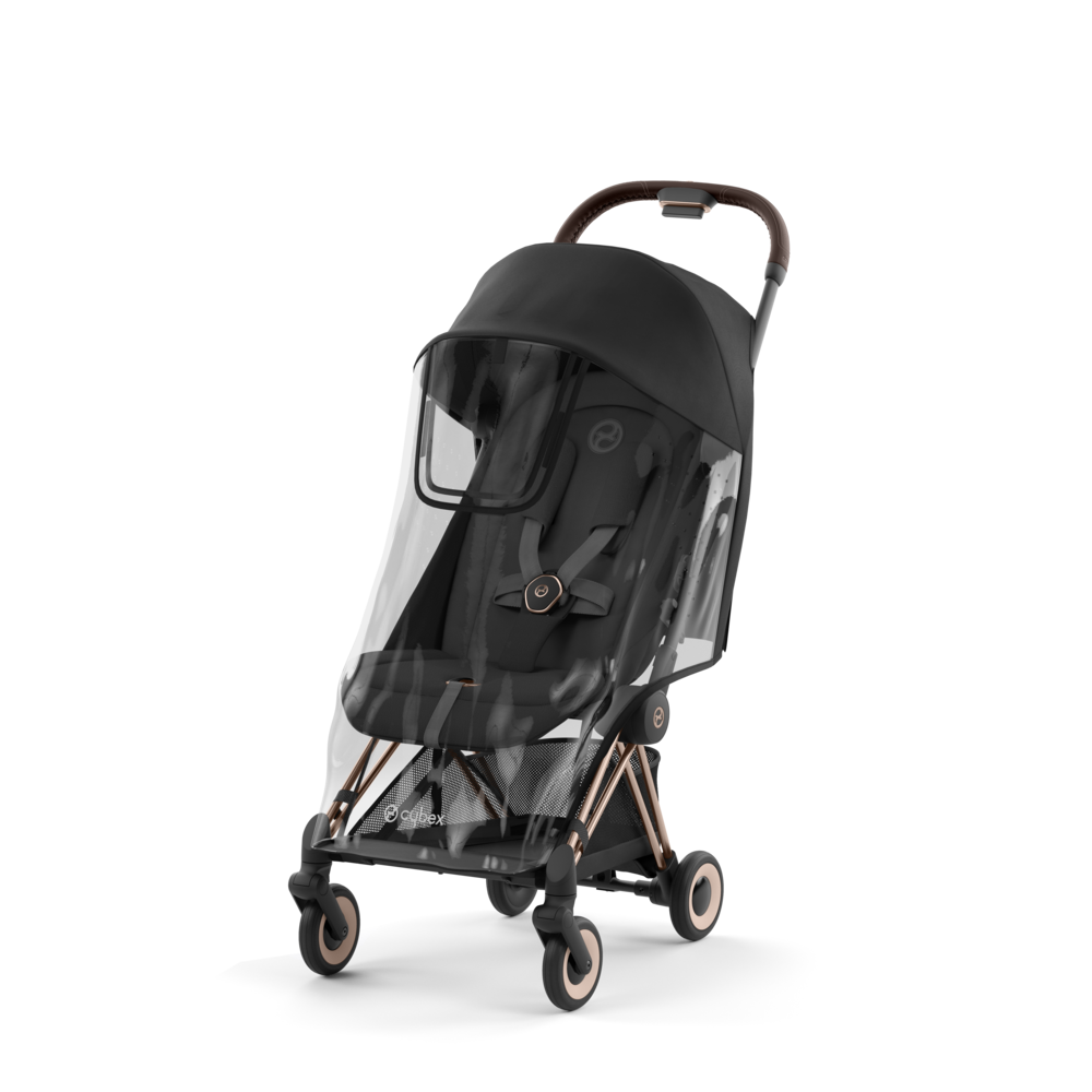 Cybex Platinum® Otroški voziček Coya™ Sepia Black (Rosegold Frame) Cybex Platinum